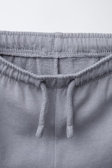 ENSEMBLE DE JOGGING ÉTIQUETTE - Gris clair de Zara - Image 3