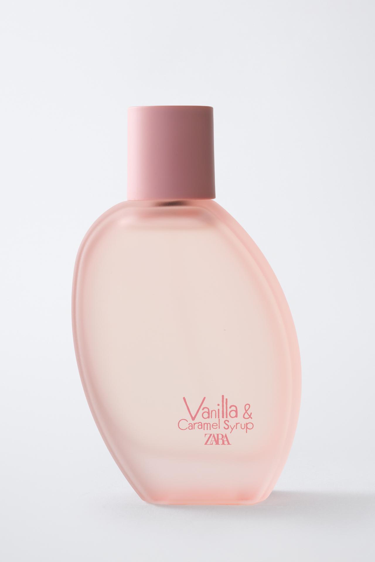 VANILLA & CARAMEL SYRUP EDT 75 ML (2.5 FL. OZ.) — TINTED LEATHER