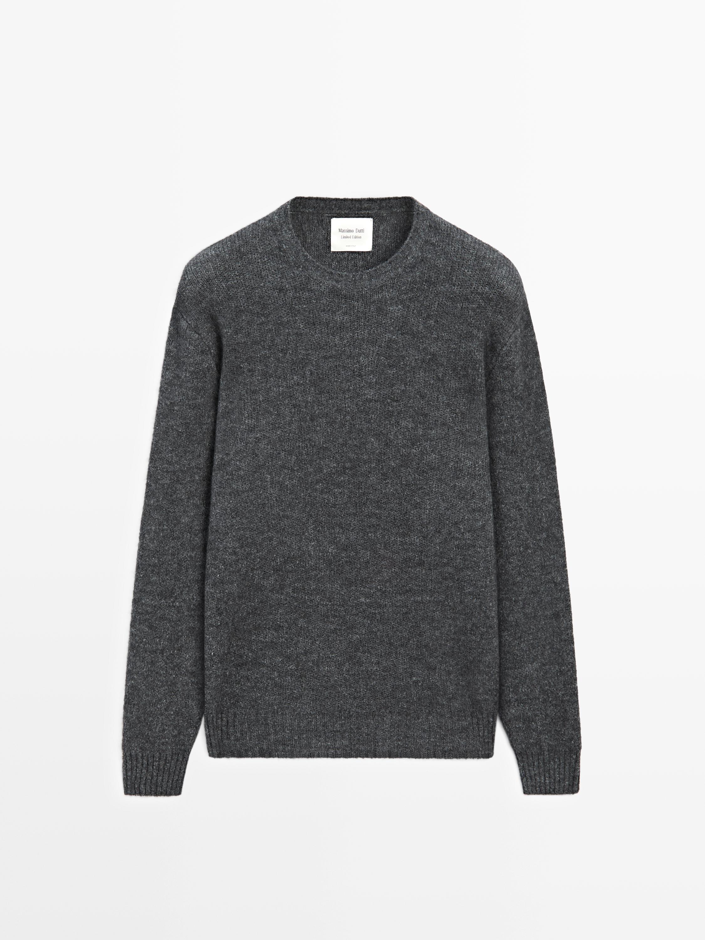 Knit alpaca blend sweater - LIMITED