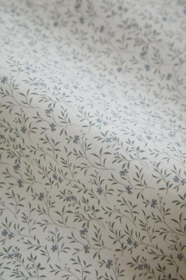 FLORAL PRINT DUVET COVER - Sea green by Zara - Image 2