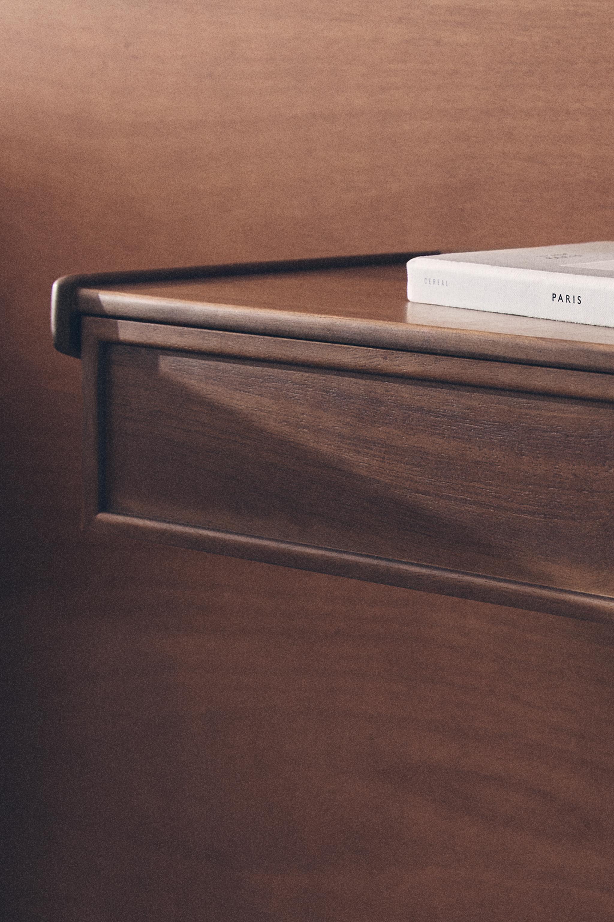 FLOATING NIGHTSTAND — Brown