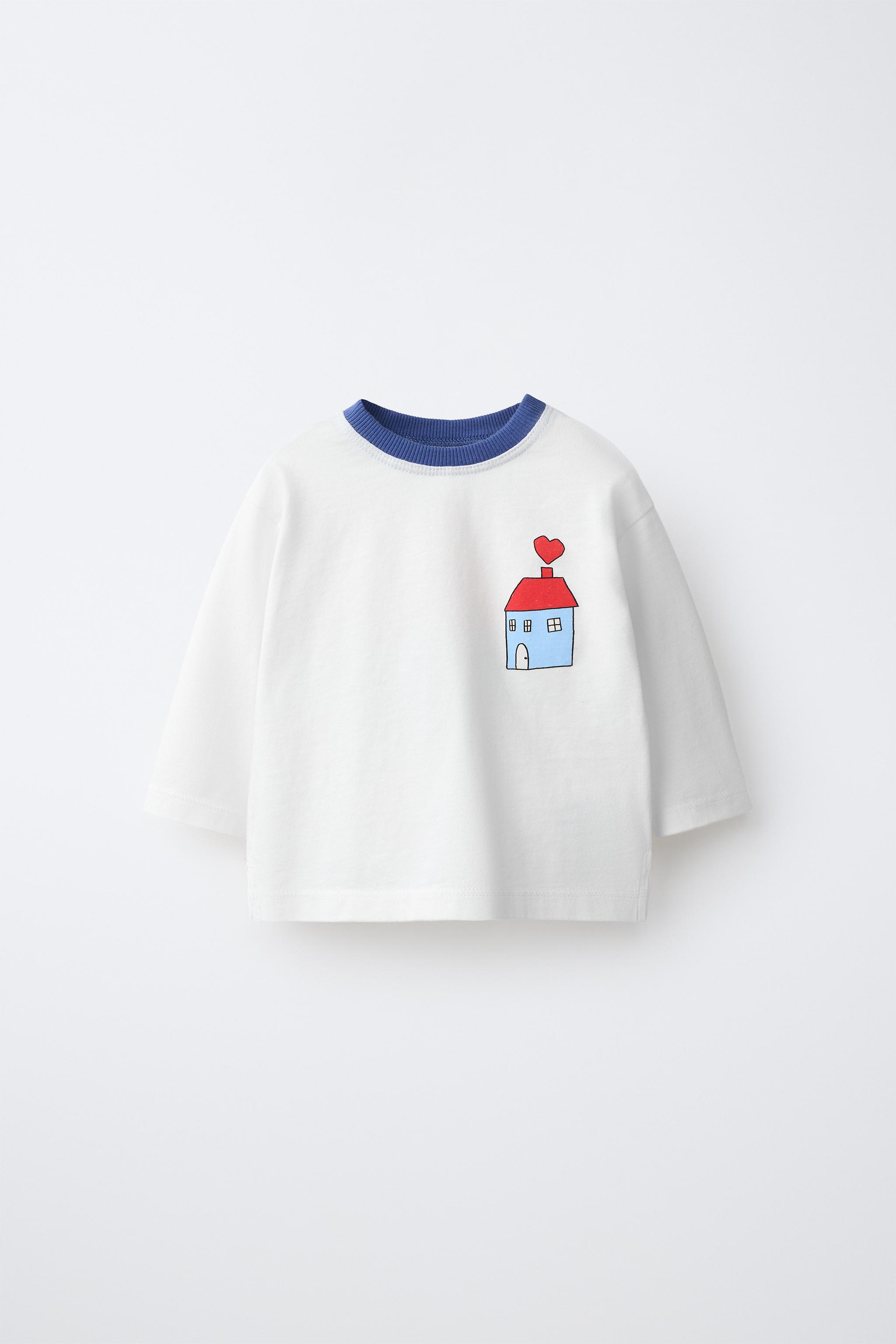 CAMISETA ESTAMPADO CASITA