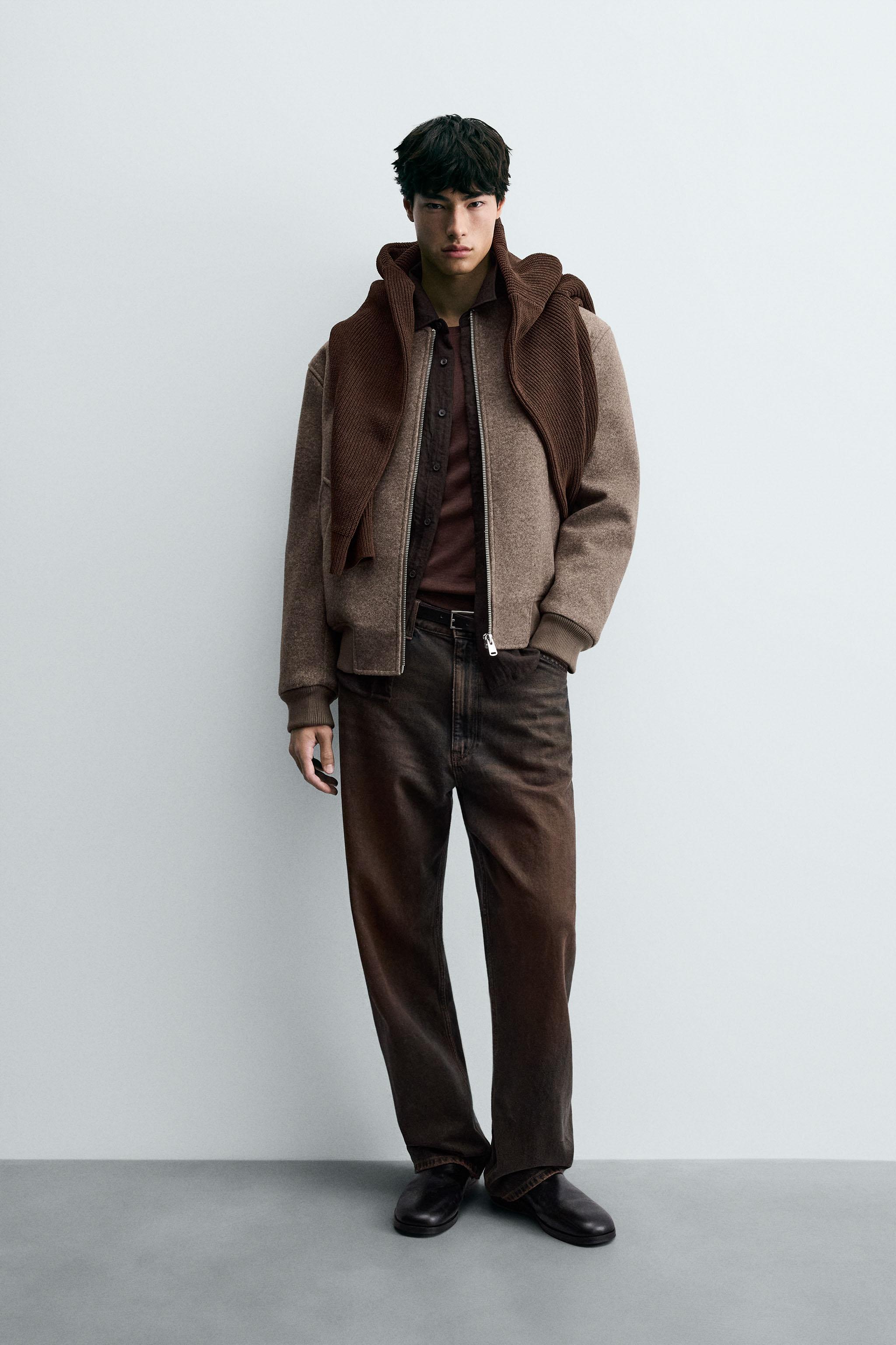 コンビボンバージャケット - ベージュ | ZARA Japan / 日本