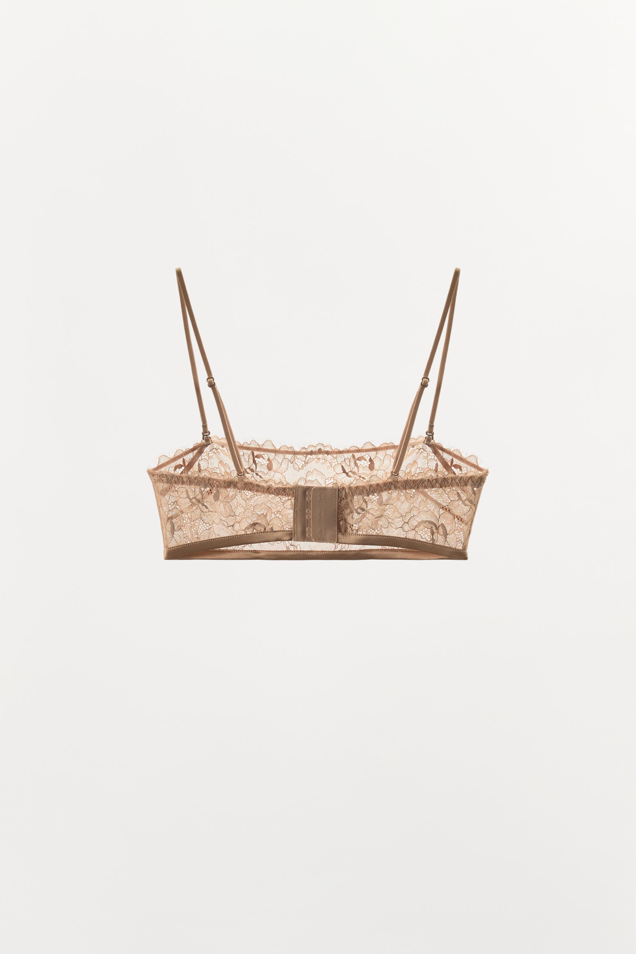 LACE BANDEAU BRA