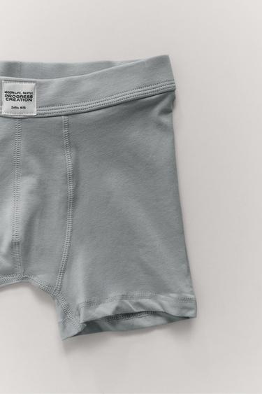 2-6 ЖАС/ БЕС БОКСЕР ІШ КИІМІ ЖИНАҒЫ - Түрлі-түсті Zara компаниясынан