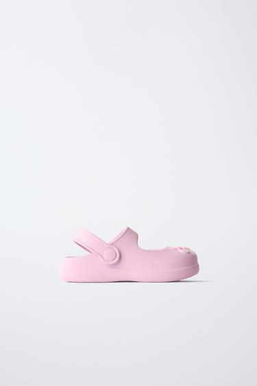 MINNIE MOUSE © DISNEY RUBBERISED CAGE SANDALS - Pink by Zara