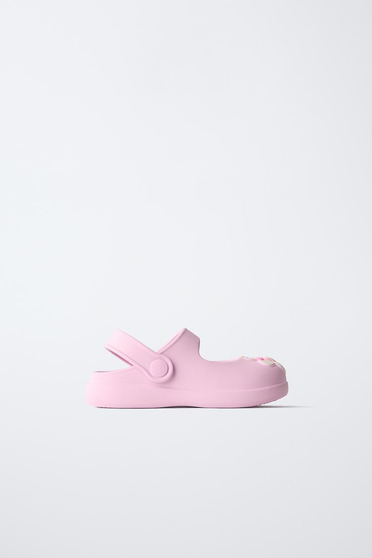 MINNIE MOUSE © DISNEY RUBBERIZED CLOGS — Pink