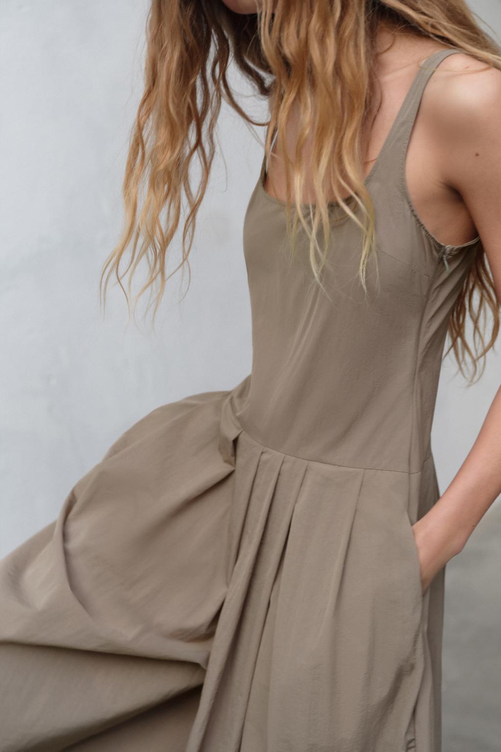 NYLON PLEATED JUMPSUIT - image 2