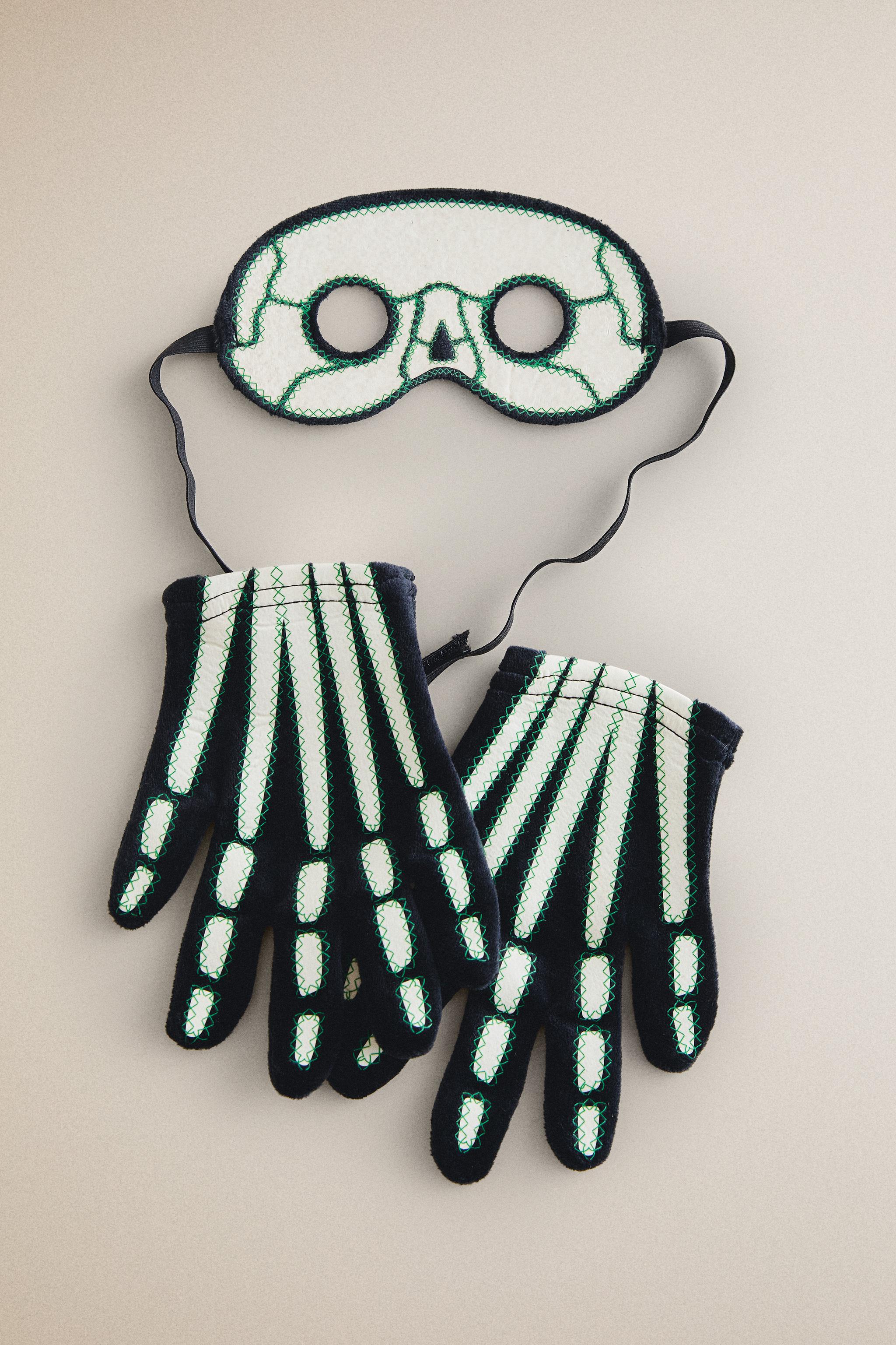 ENSEMBLE ACCESSOIRES SQUELETTE ENFANT HALLOWEEN