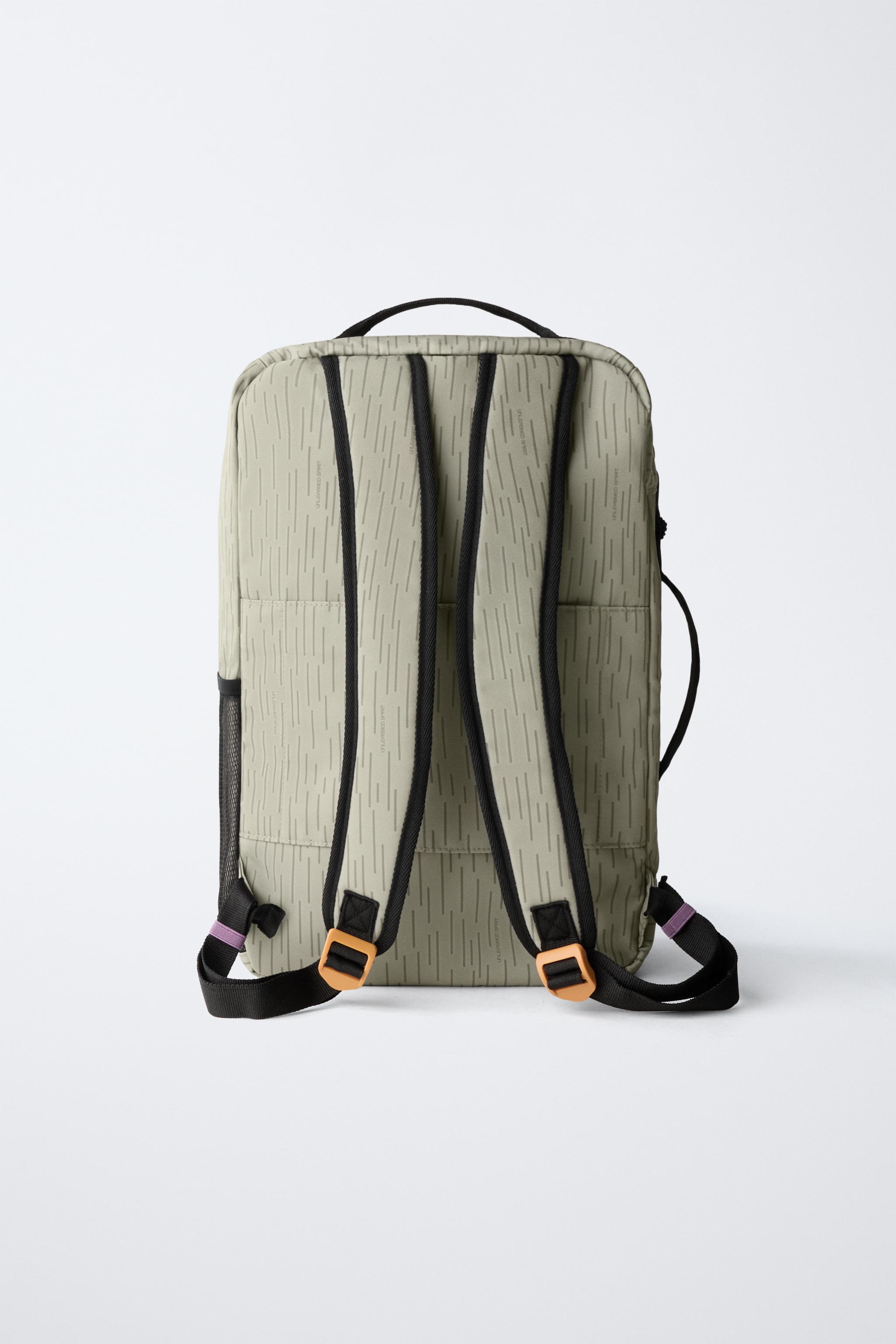 EXPLORER TRAVEL BACKPACK - Taupe Gray | ZARA United States
