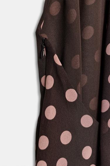 HALTER TOP WITH TIED DETAIL - Brown by Zara - Image 9
