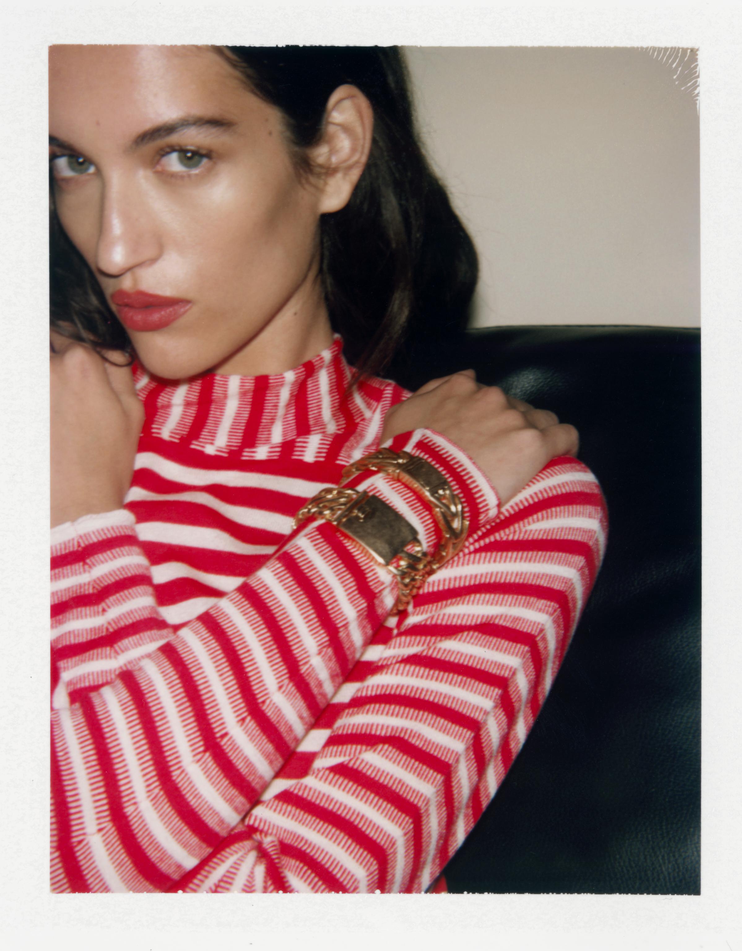 STRIPED WOOL JUMPER — striped