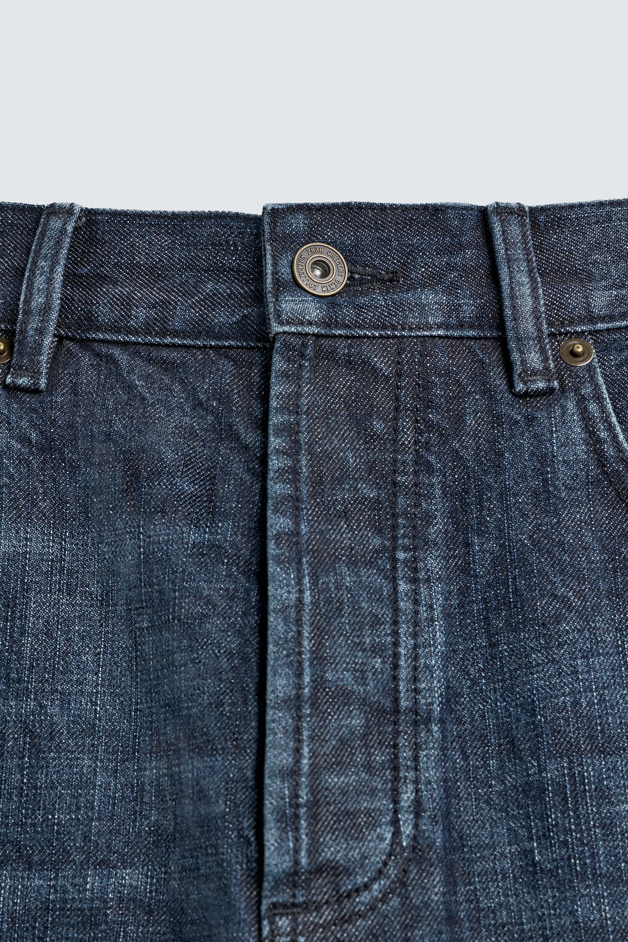 JEAN SELVEDGE COUPE DÉCONTRACTÉE CHEVILLE