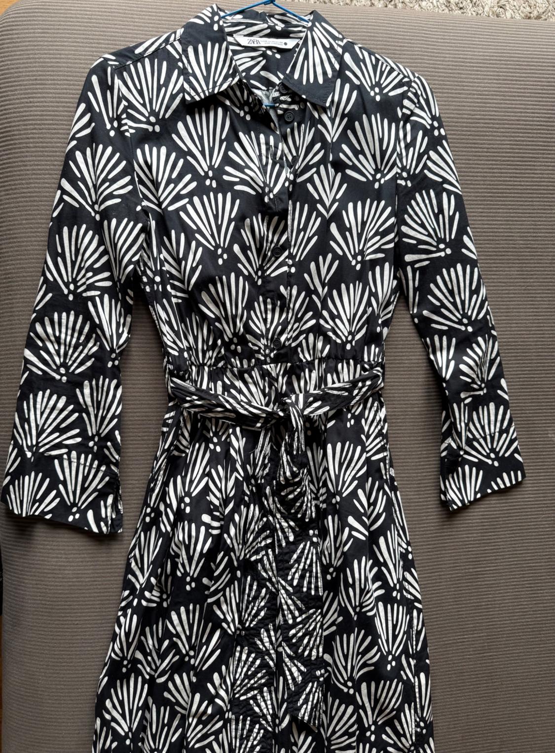 ZW COLLECTION PRINT SHIRT DRESS - Image 7