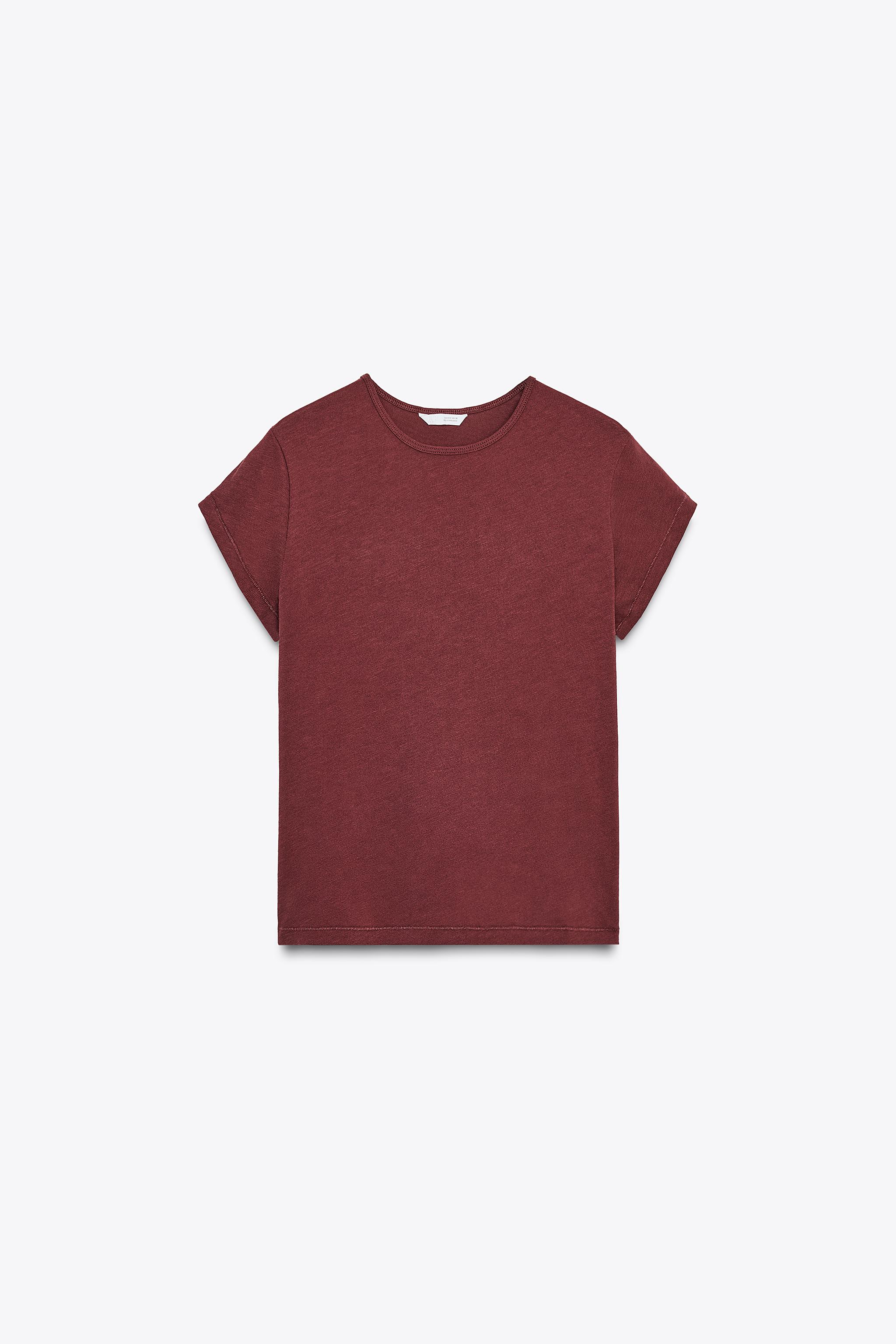 SHORT SLEEVE TEXTURED T-SHIRT