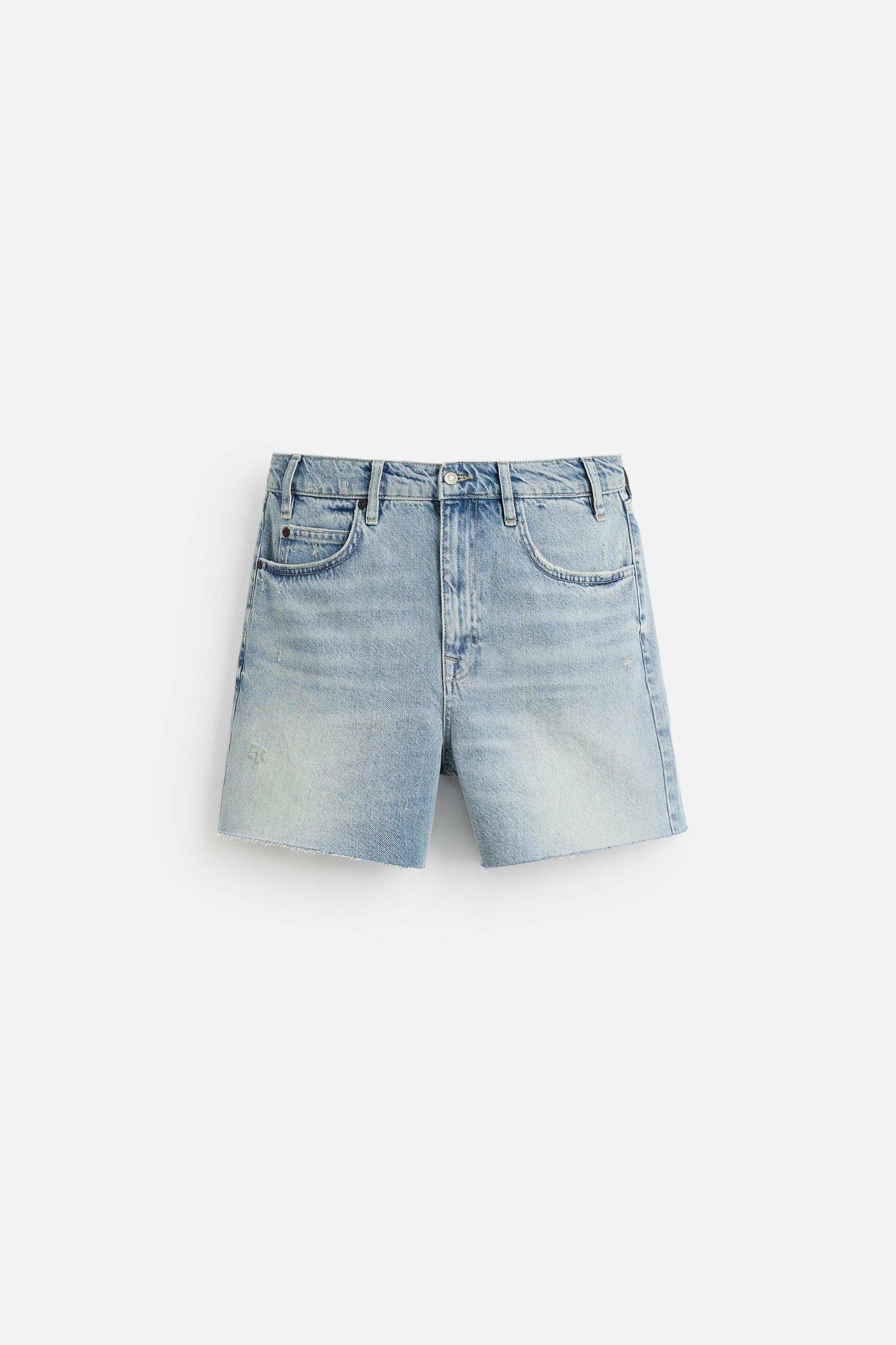 【RONRON】25SS/送料税込★HEART POCKET MINI SHORT DENIM PANTS Heart Pocket Button Up Denim Shorts