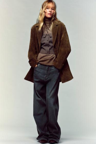 CORSET-STYLE BUSTIER TOP - Brown by Zara