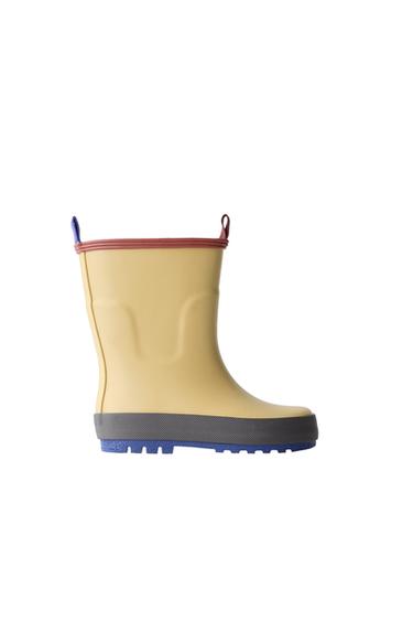 BOTA DE AGUA COLOR BLOCK - Blanco Crema de Zara