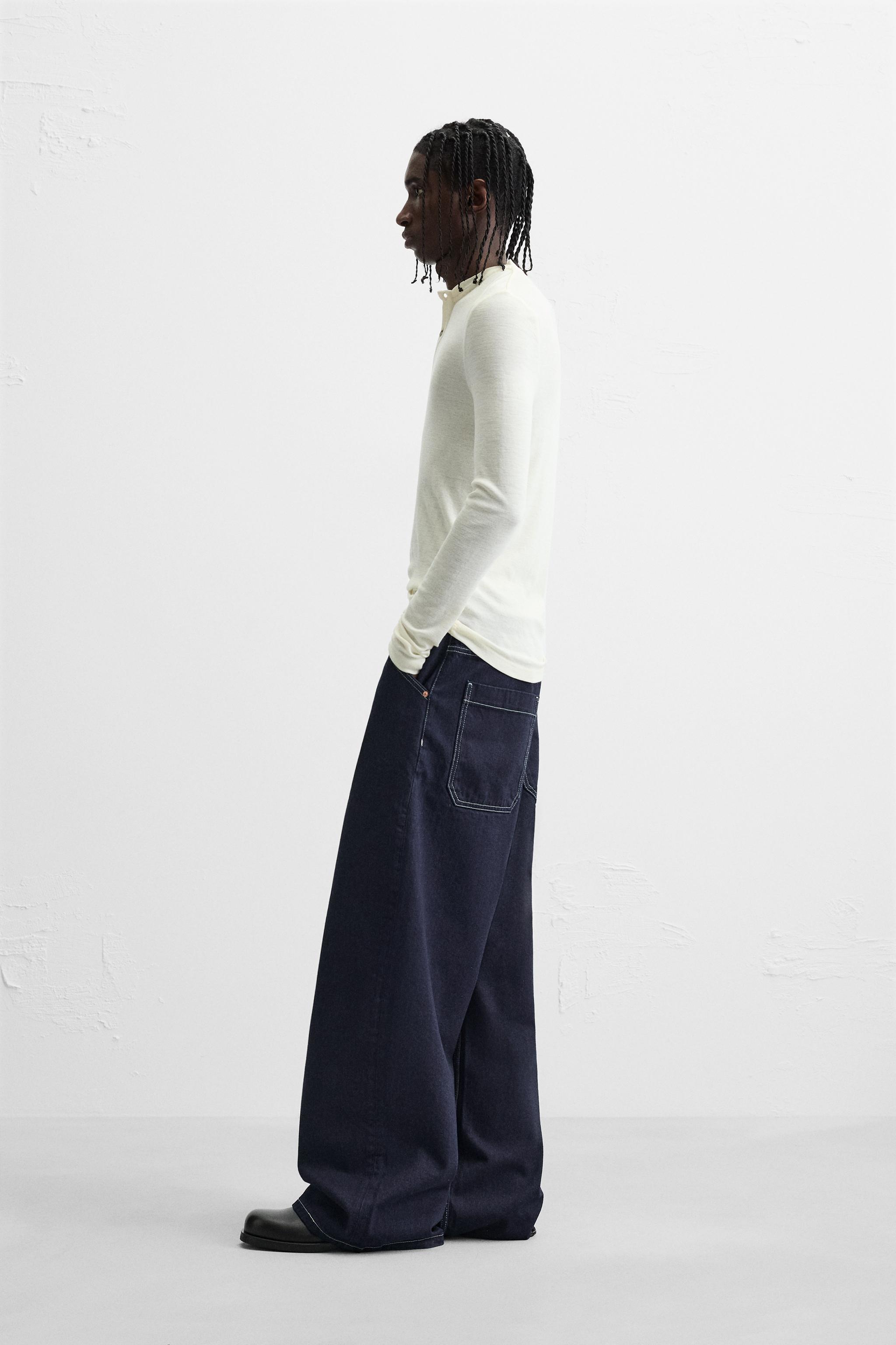 WIDE LEG BAGGY JEANS