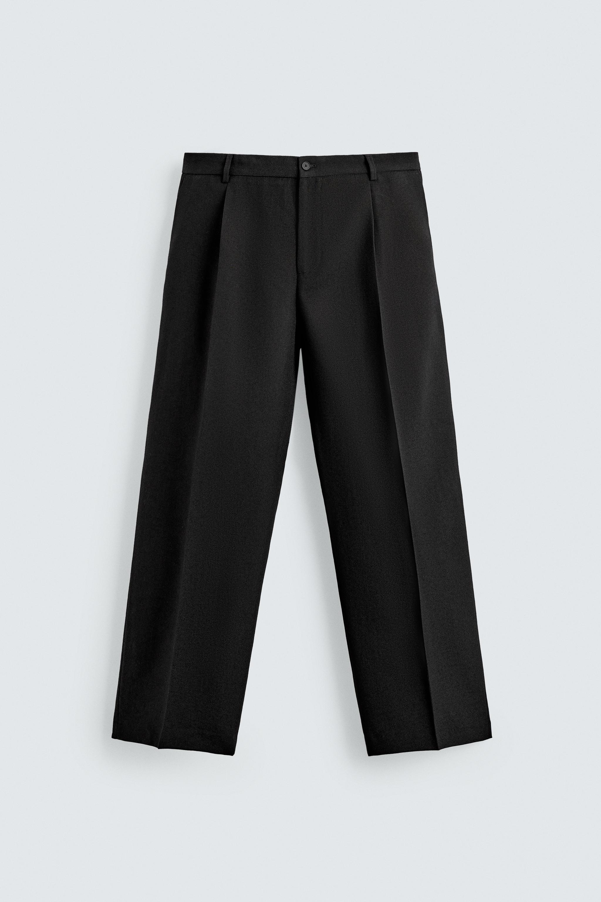 100% WOOL SUIT PANTS