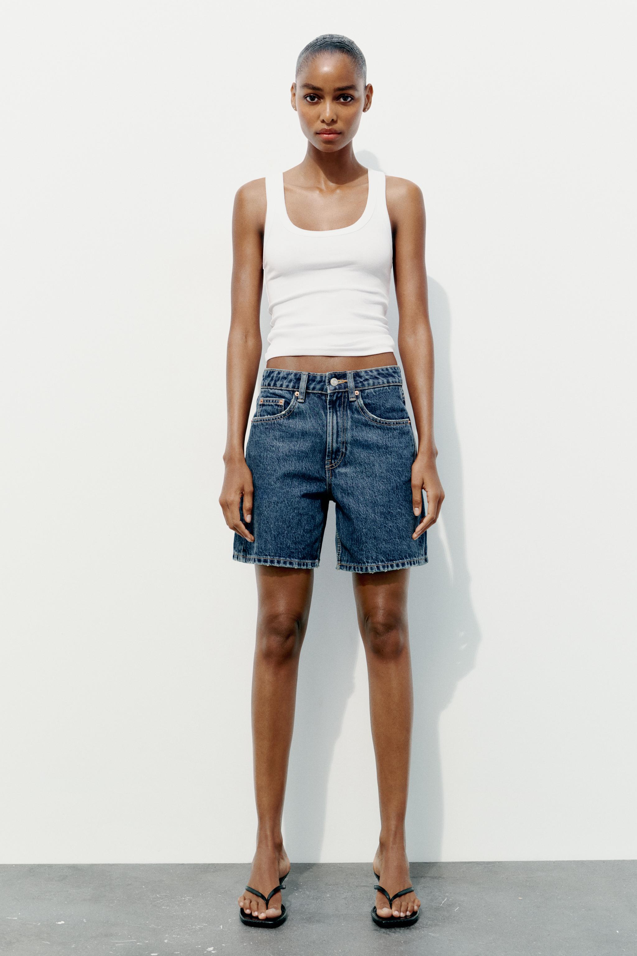 Zara short jean femme sale