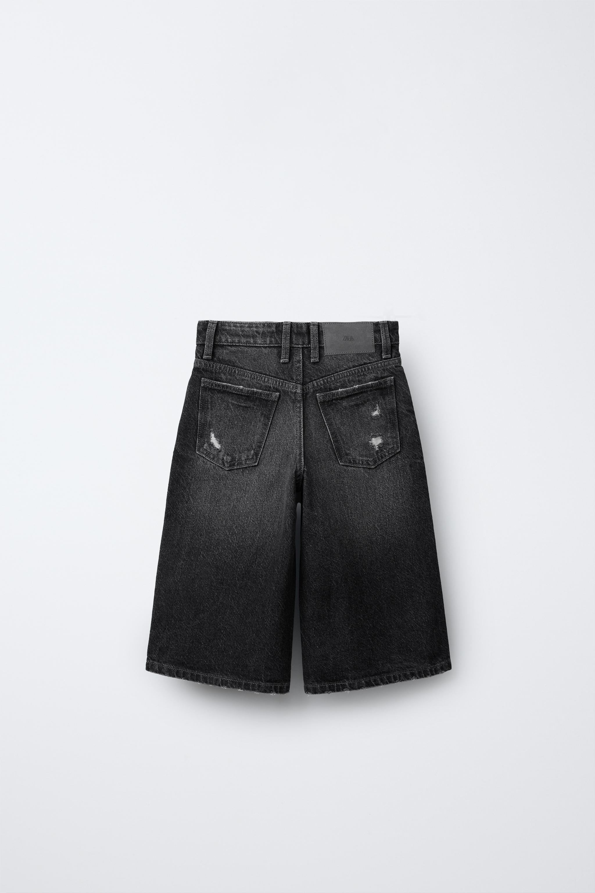 Bermuda Shorts Short Zara Bambina Denim Pantaloncini Zara Bimba