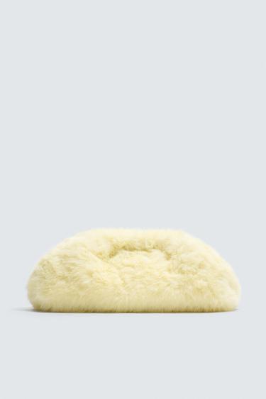 TÚI PHONG BÌ GIẢ LÔNG HARRY LAMBERT FOR ZARA x DISNEY - Trắng từ Zara