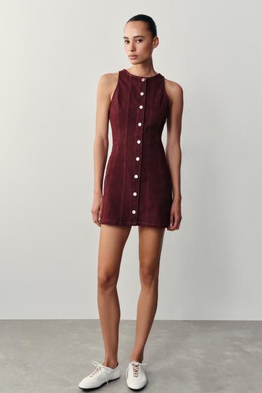 burgundy dress zara in Krush Clothing Boutique Women's Red Dresses | ZARA