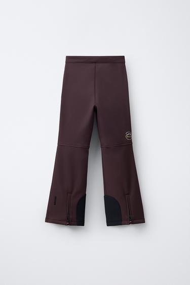 WATER-RESISTANT AND WINDPROOF TROUSERS RECCO® SYSTEM SKI COLLECTION - Brown by Zara - Image 1