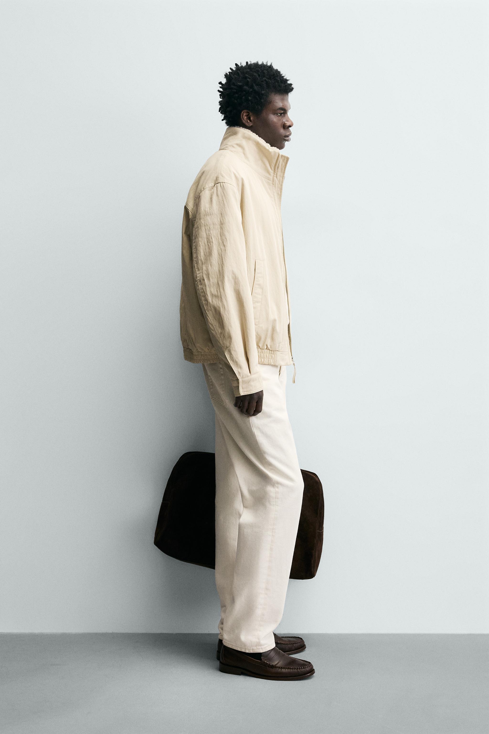 コンビテクニカルジャケット - ベージュ | ZARA Japan / 日本