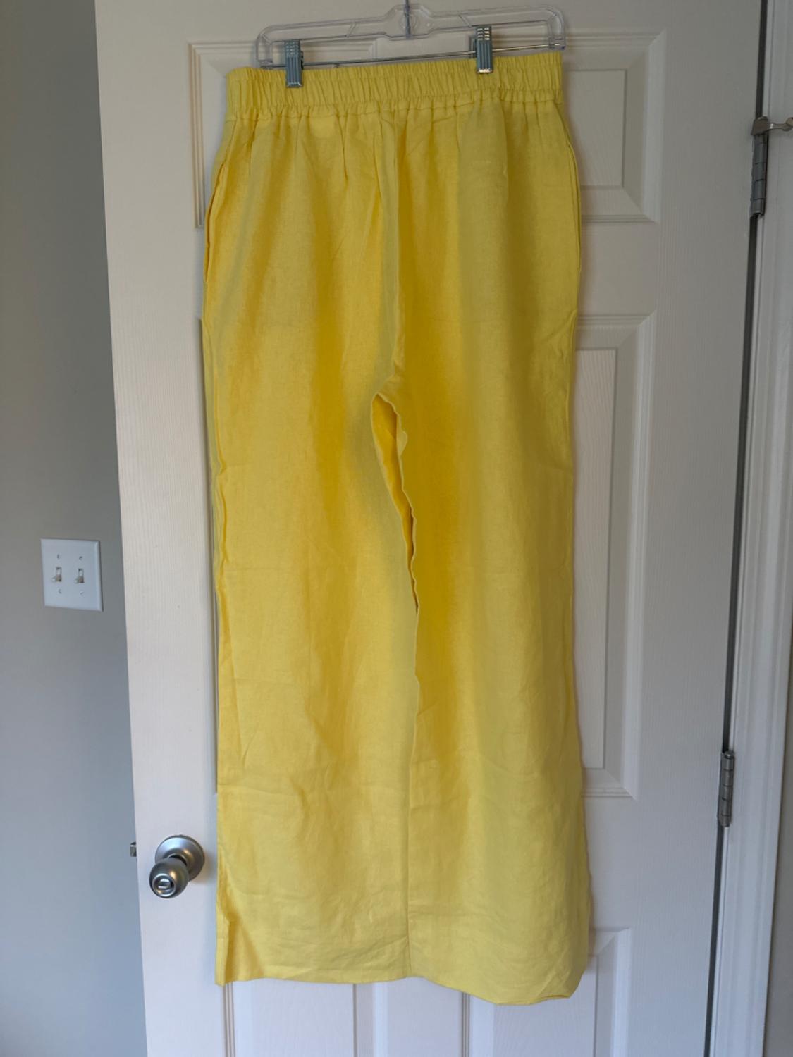 PANTALON LINO PIERNA ANCHA - Image 2