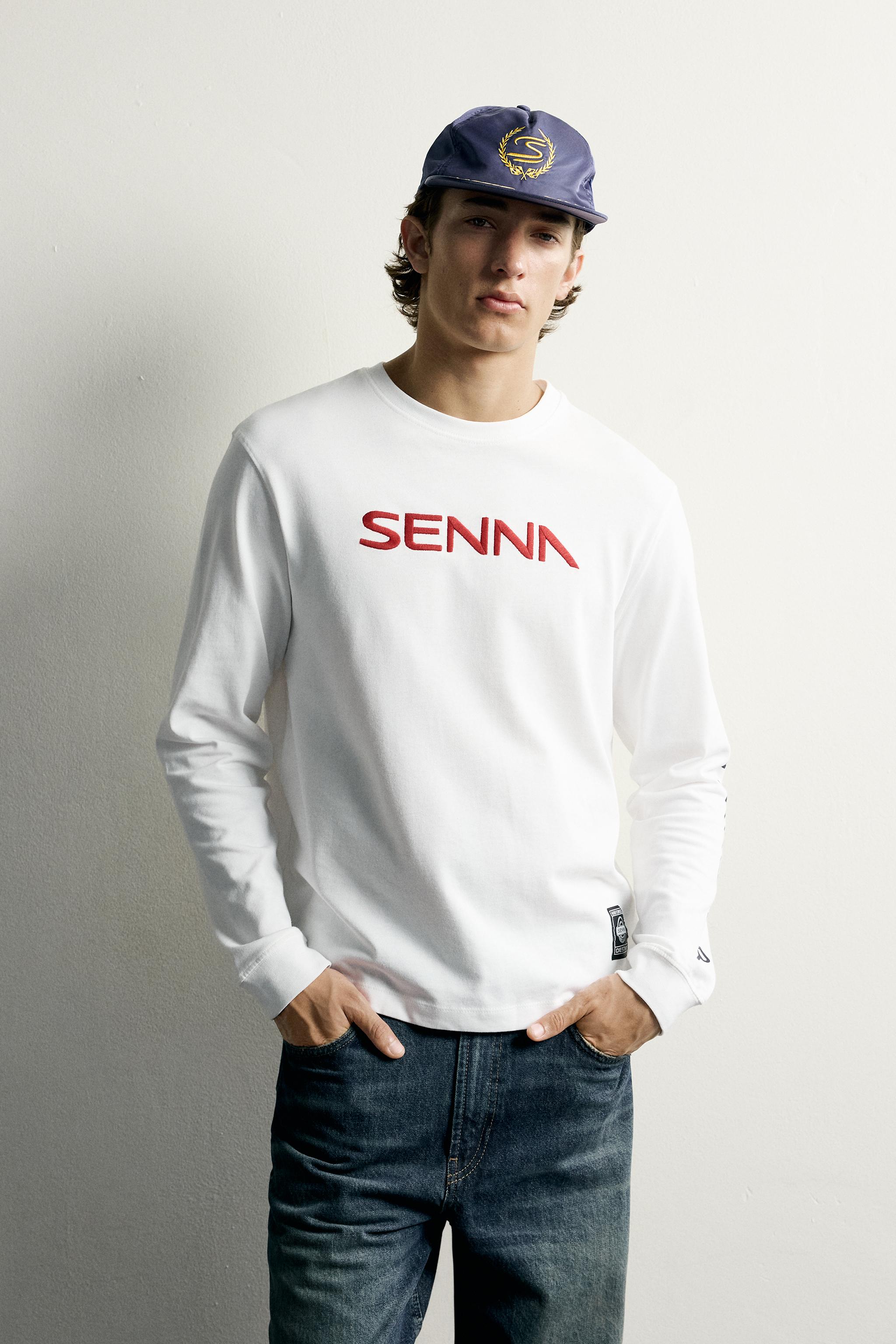 AYRTON SENNA © BRANDS PRINTED T-SHIRT