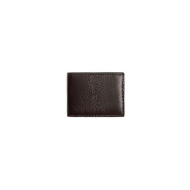 CARTERA PIEL - Marrón de Zara
