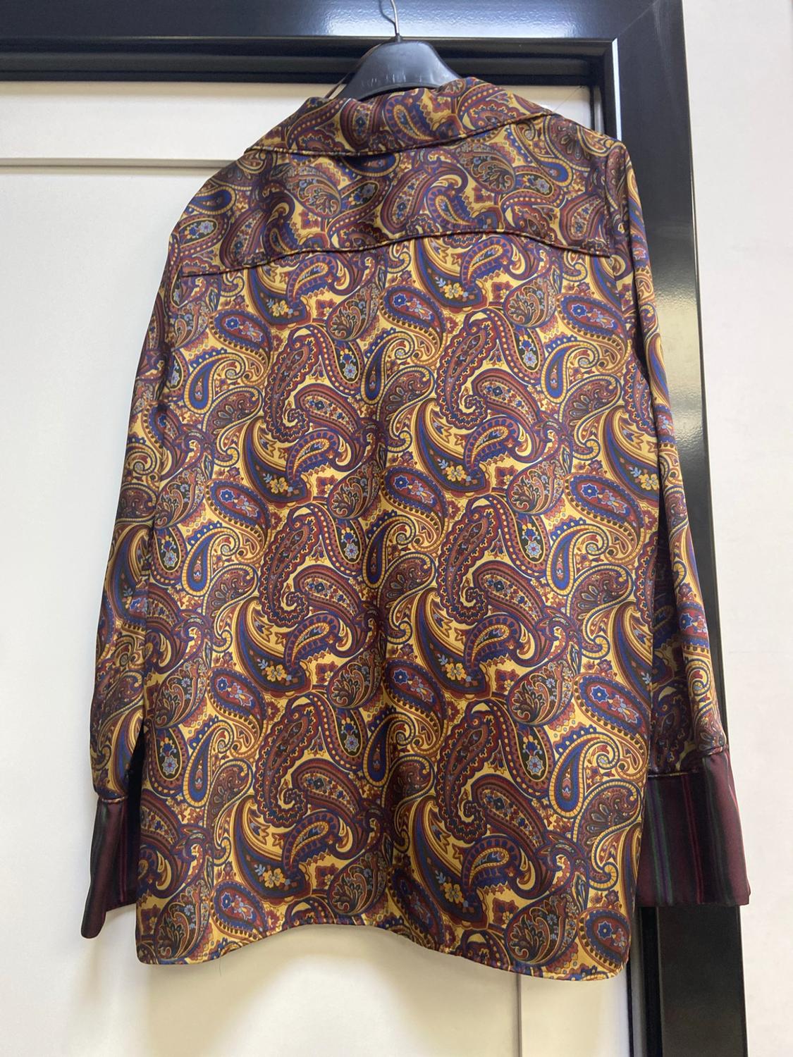 ZW COLLECTION PAISLEY PYJAMA SHIRT - Image 4