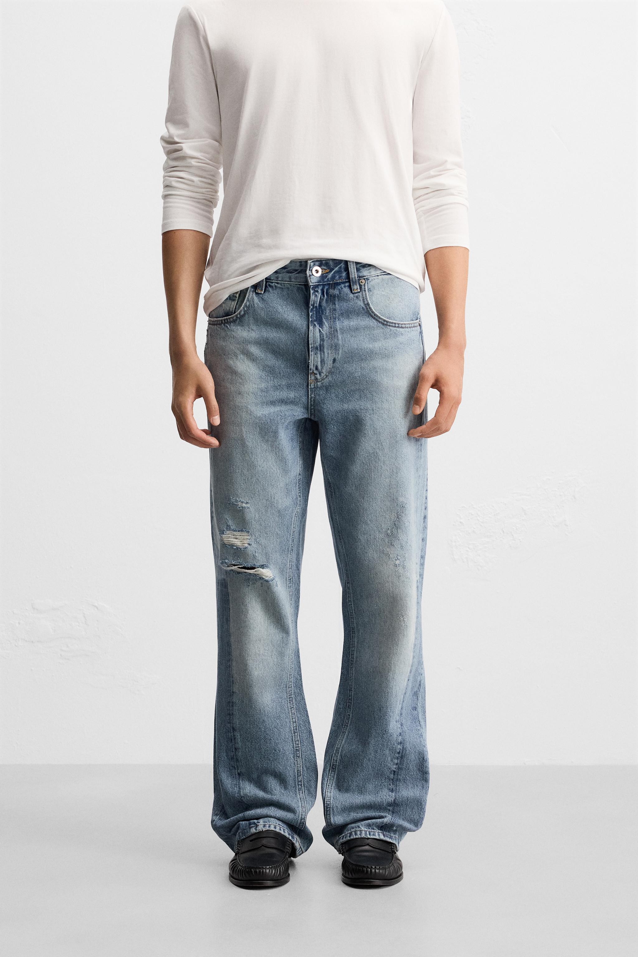完売品 ZARA クラッシックフレアフィットジーンズ EU36新品タグ