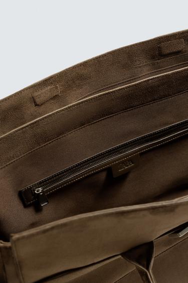 BELT DETAIL HANDBAG - Brown by Zara - Image 5