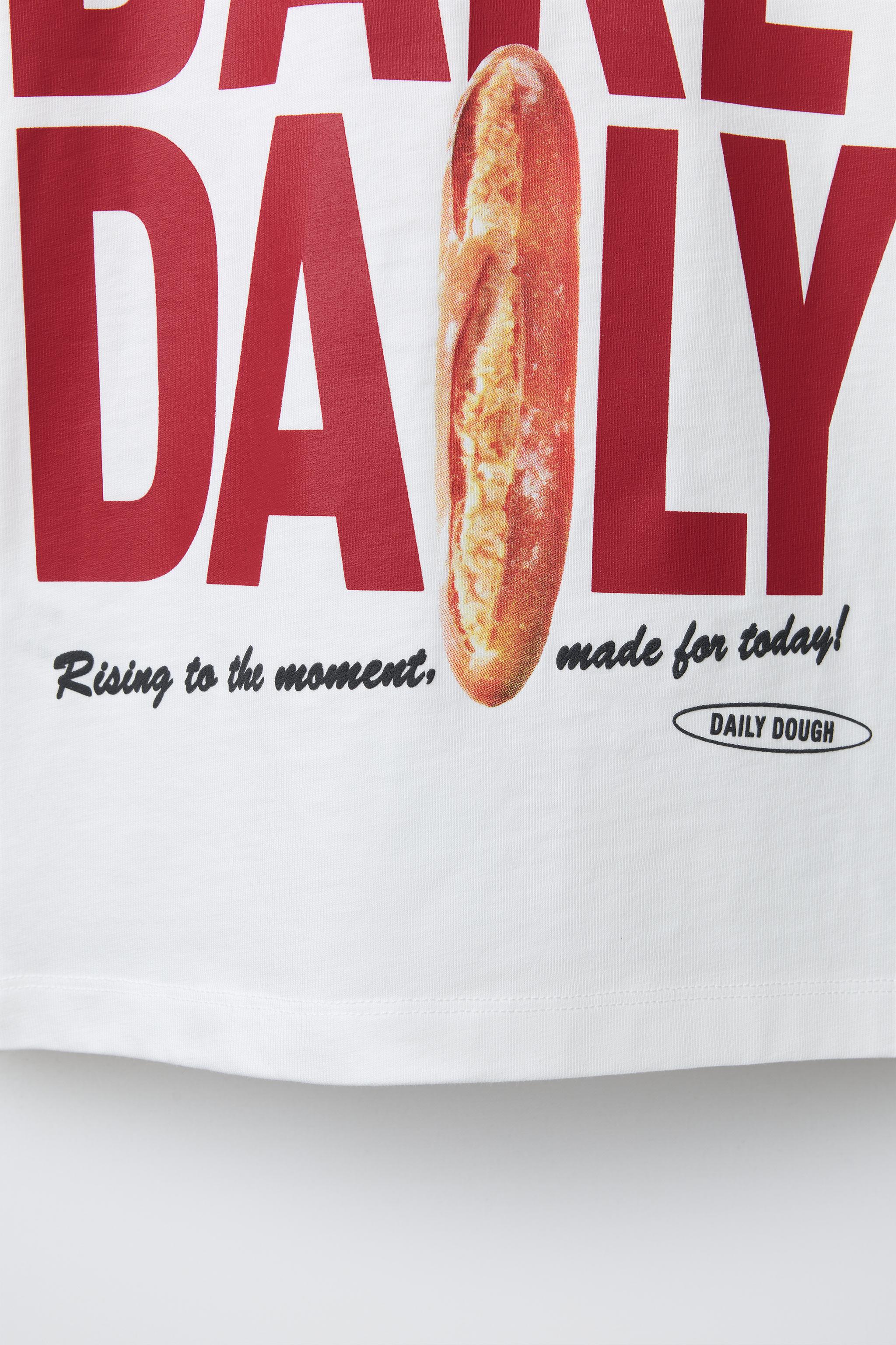 T-SHIRT À IMPRIMÉ PAIN