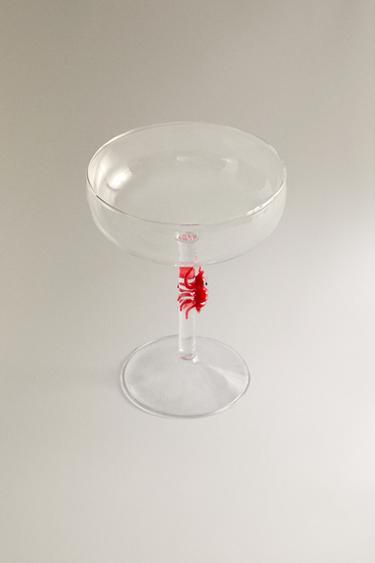 VERRE BOROSILICATE ANIMAL MARIN - Rose de Zara - Image 1