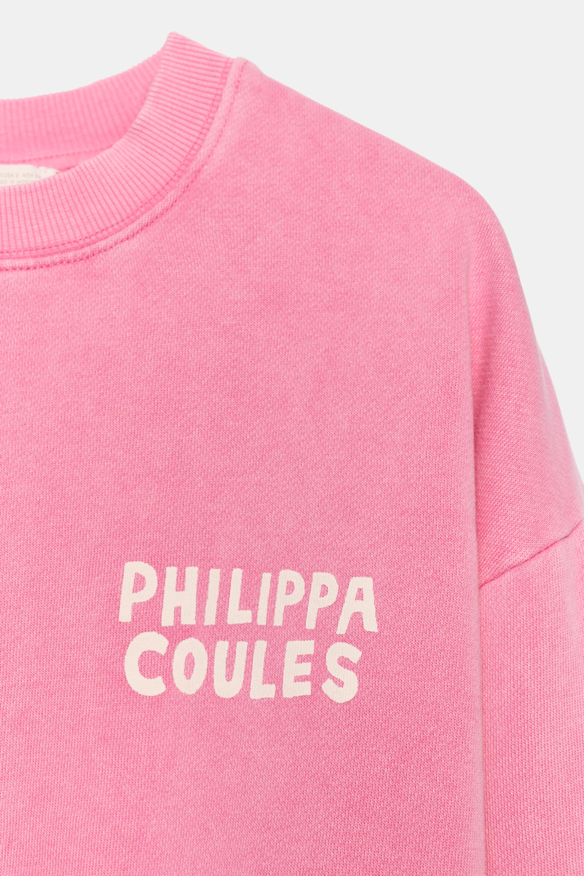 SWEAT EFFET DÉLAVÉ PHILIPPA COULES