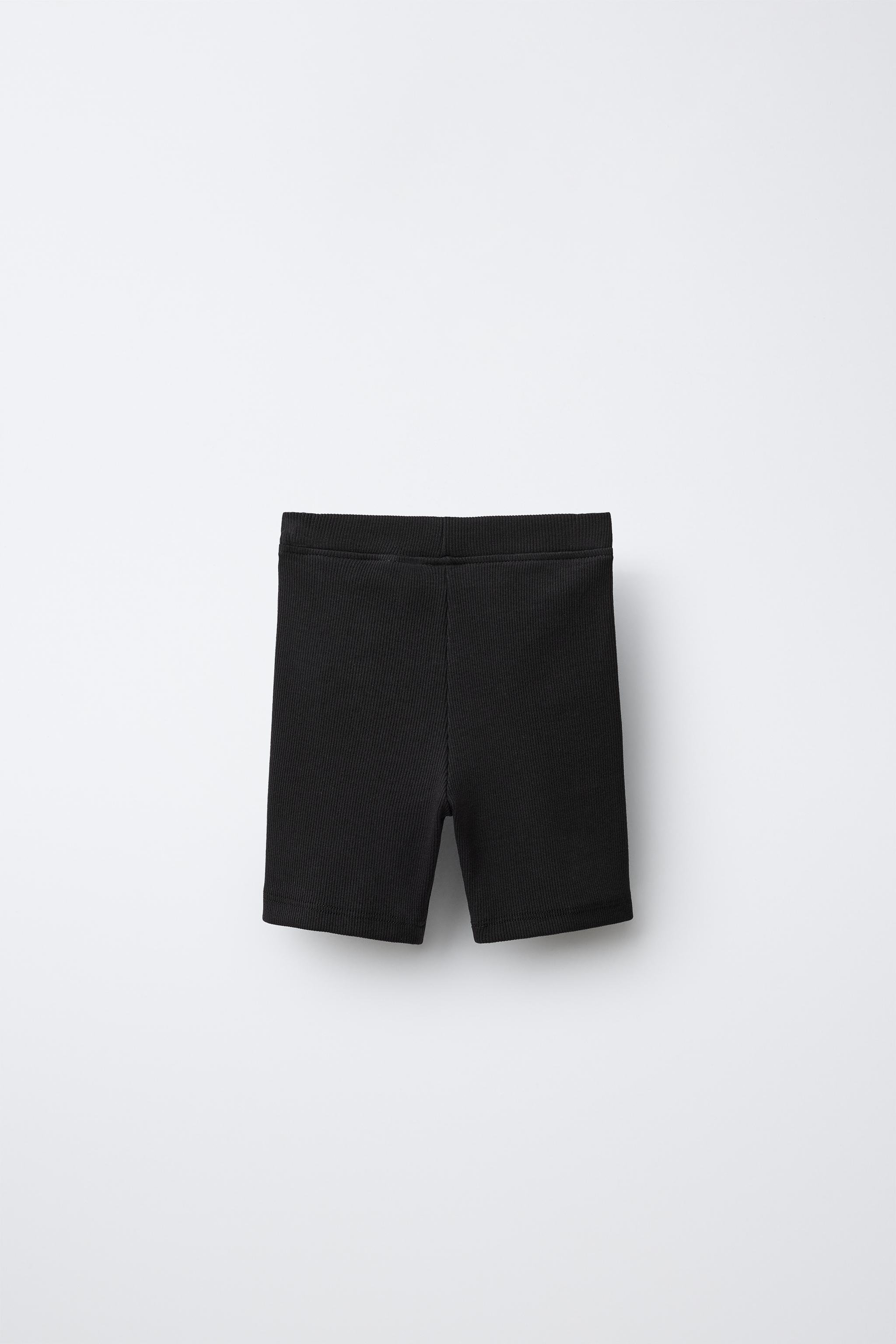 RIBBED CYCLIST LEGGINGS