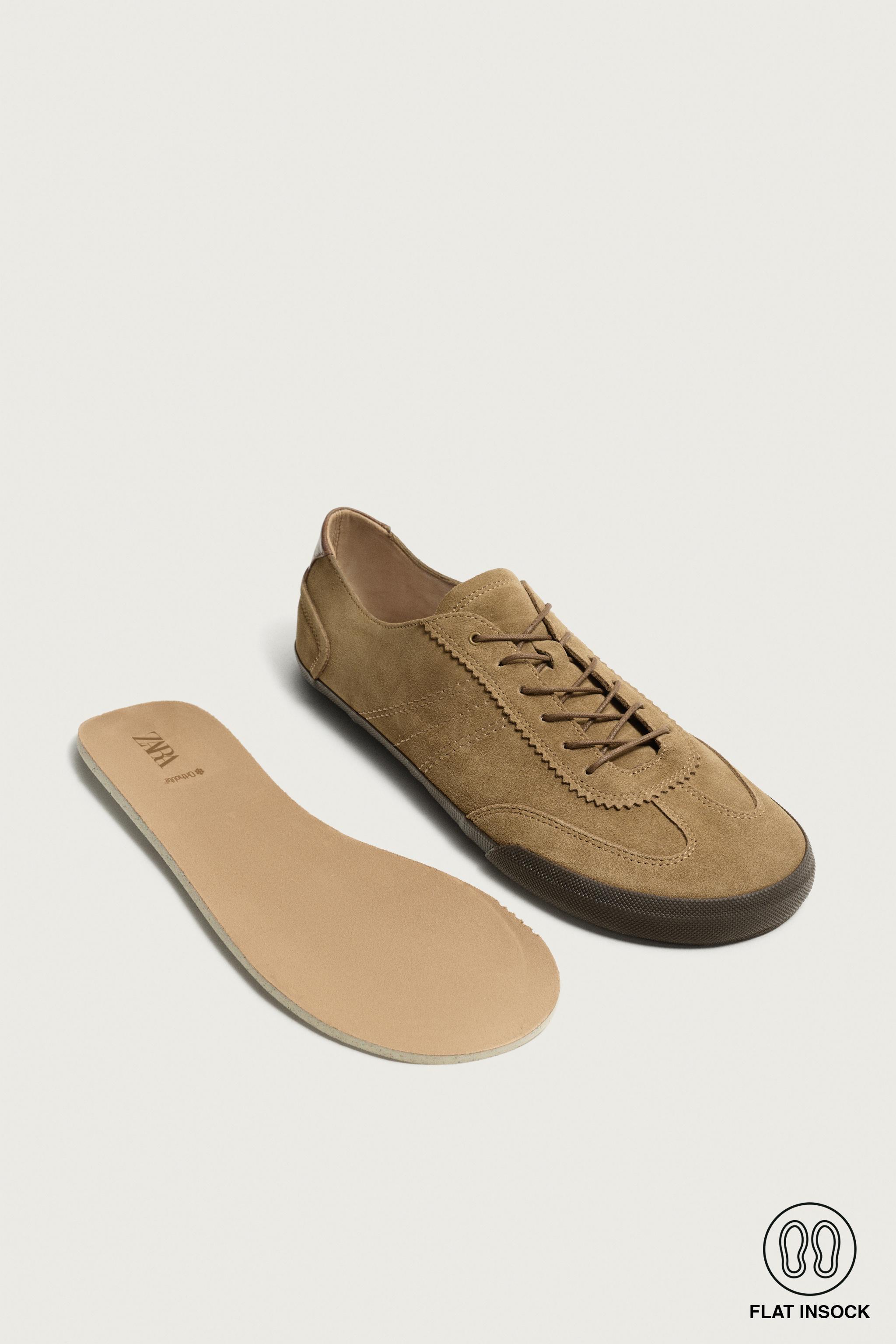 Zara BAREFOOT DERİ SPOR AYAKKABI görsel 8
