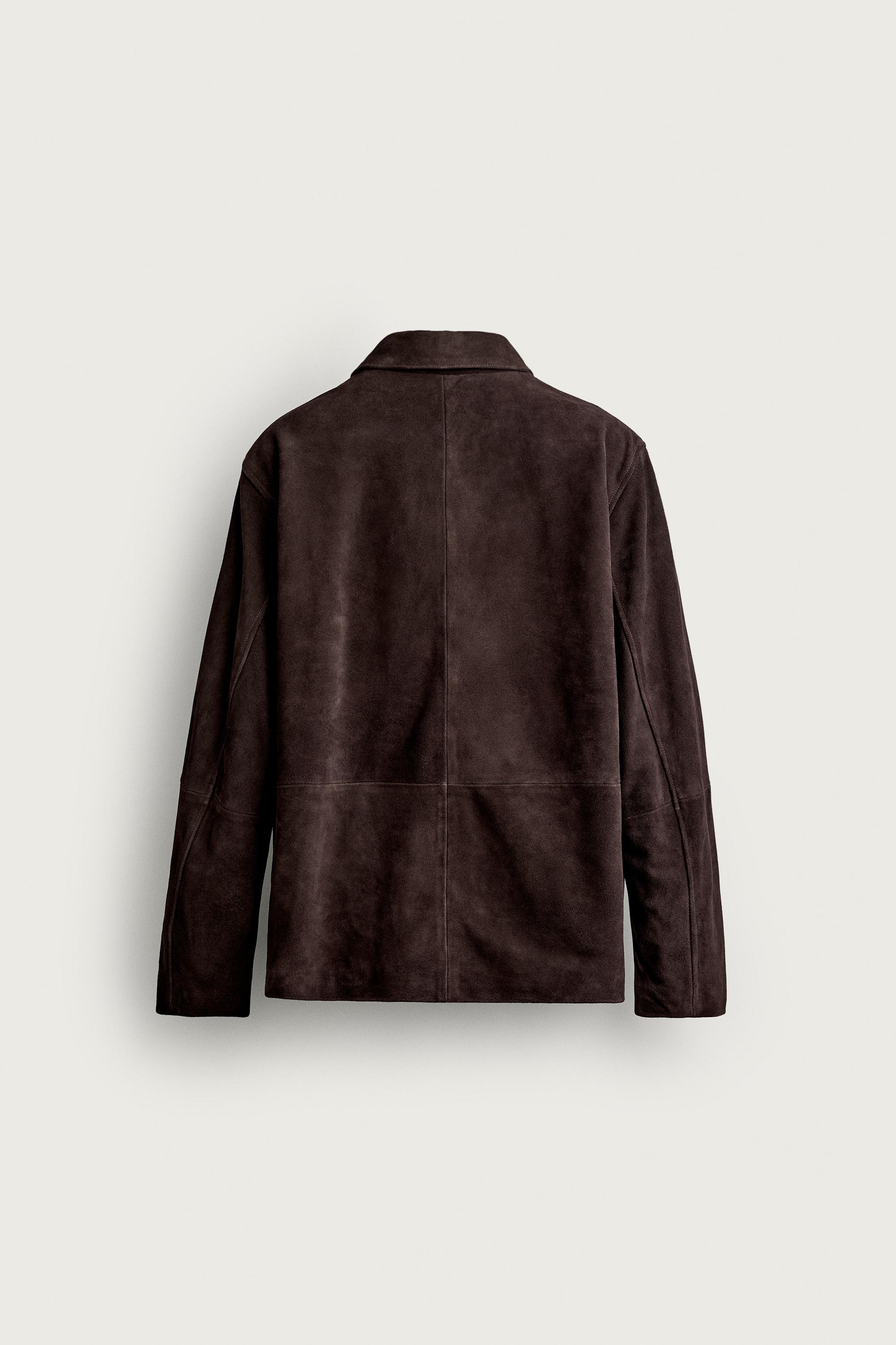 SUEDE POCKET JACKET