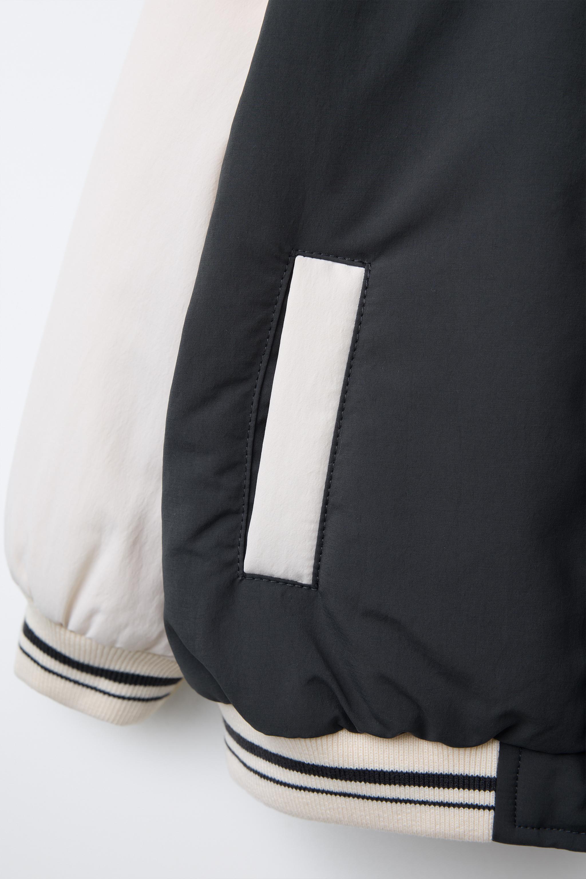 BOMBER 撥水加工 NBA チームパッチ付き - カーボングレー | ZARA
