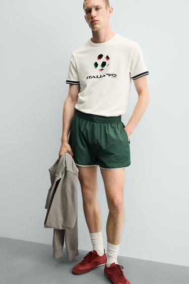 ITALY 90 FIFA WORLD CUP™ FIFA CLASSICS CONTRAST T-SHIRT - White by Zara - Image 5