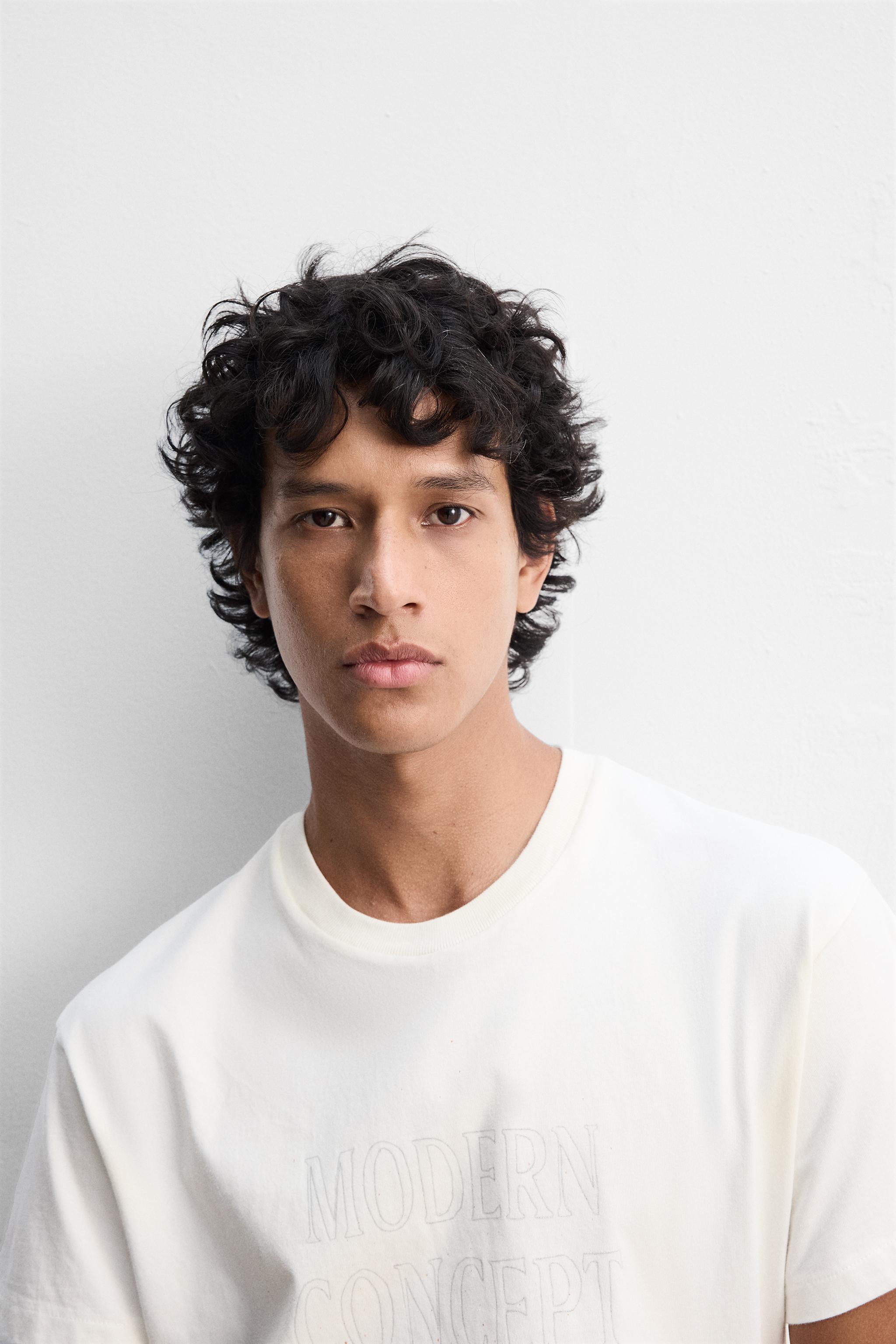 【ZARA】グラデーションプリント Ｔシャツ エクリュ6224/445/712 ZARA】グラデーションプリント Tシャツ エクリュ6224/445/712