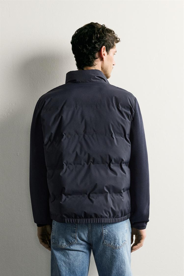 Chaqueta acolchada combinada 3