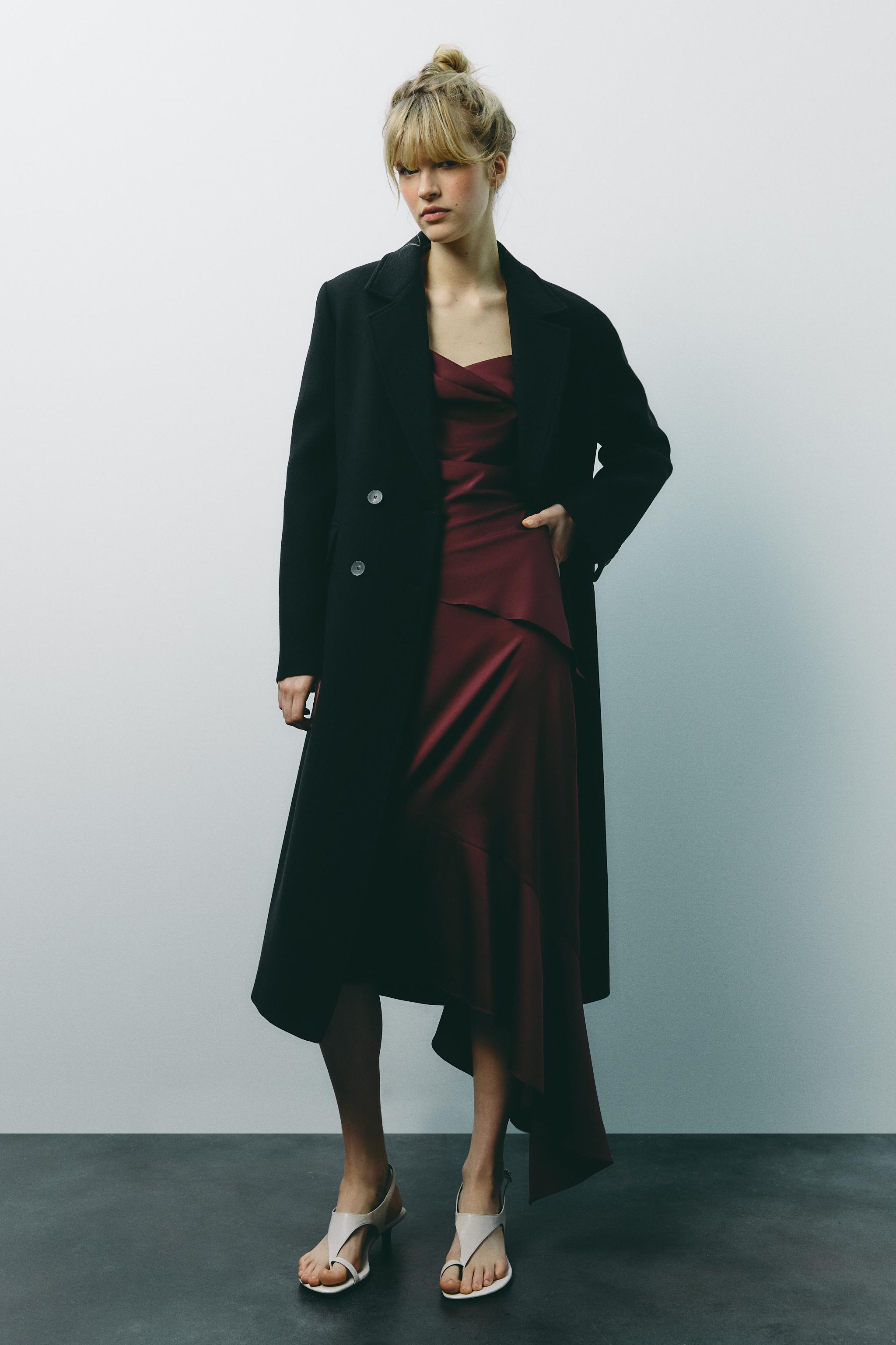 パンダ　sevendot Wool  Tailored Coat パンダ sevendot Wool Tailored Coat COATS | SEVEN BY SEVEN