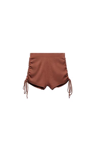 RUCHED SHORTS
