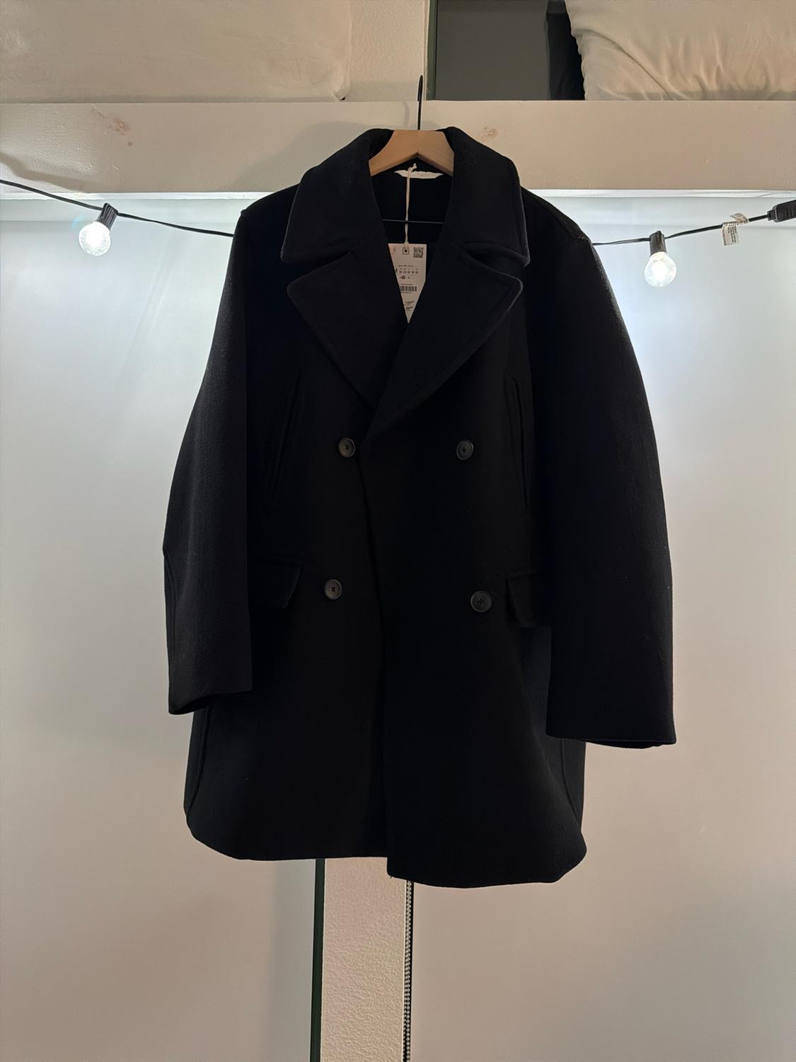 DOUBLE BREASTED POCKET OVERCOAT - Image 3