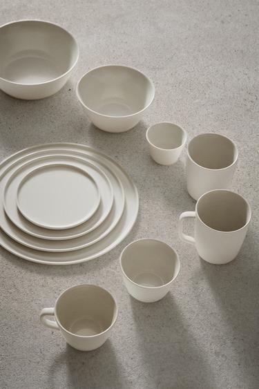 LOT DE 2 - ASSIETTE XS - écru-blanc de Zara - Image 3